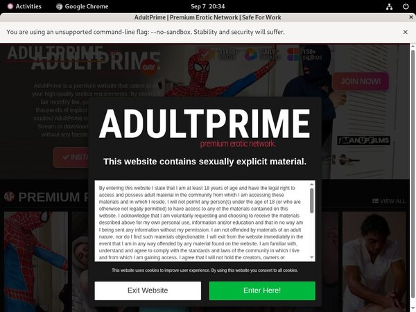 Adult Prime Gay Premium Free