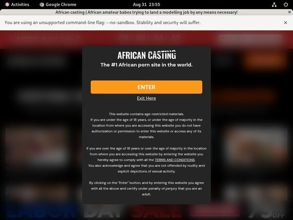African Casting Mit IBAN / SEPA