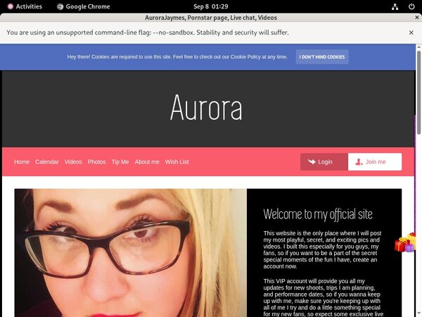 AuroraJaymes Id
