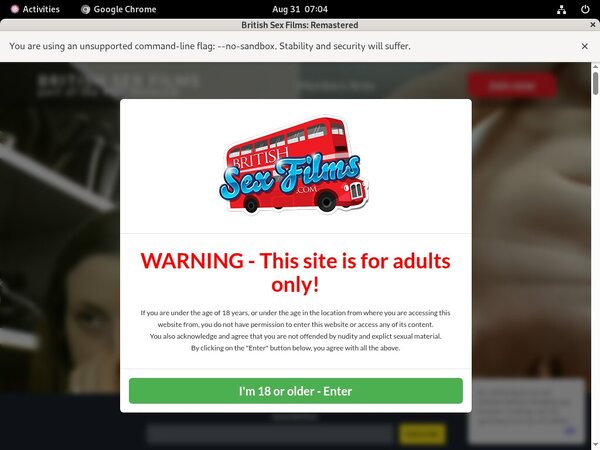 British Sex Films Site Passwords