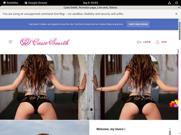 Casiesmith.modelcentro.com Free Premium Account