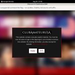 Club Amateur USA Logon