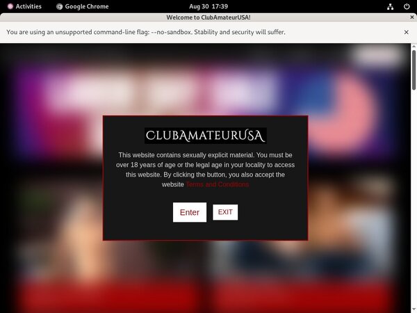Club Amateur USA Trial Access