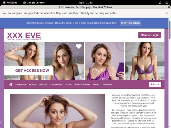 Eve-lawrence.com By SMS Eve-lawrence.com By SMS