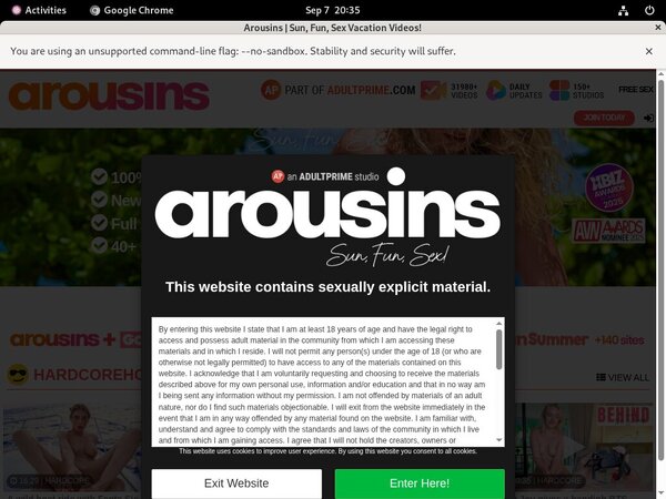 Free Arousins Video Free Arousins Video