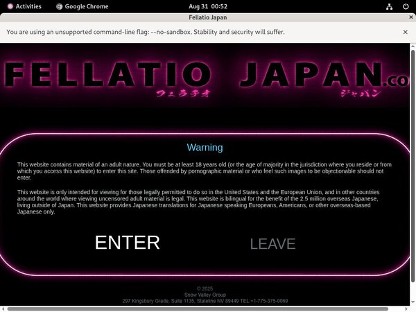 Free Fellatiojapan Account New