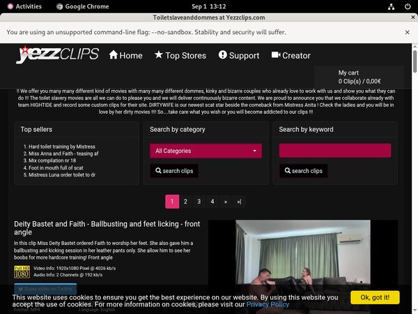 Free Toiletslaveanddommes Hacked Passwords