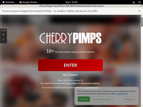 Free User For Cherry Pimps