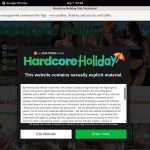 Hardcore Holiday Checkout Page