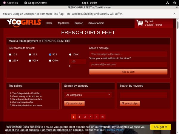 Is FRENCH GIRLS FEET Real