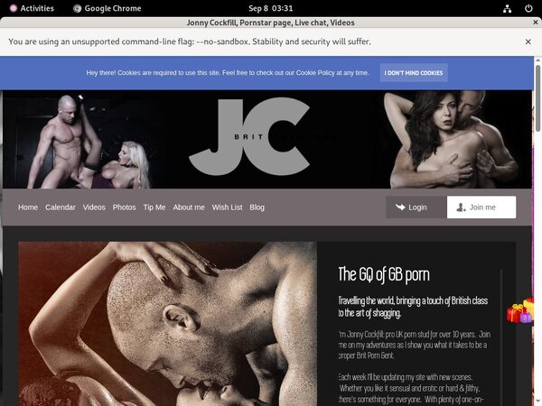 Jonny Cockfill Models
