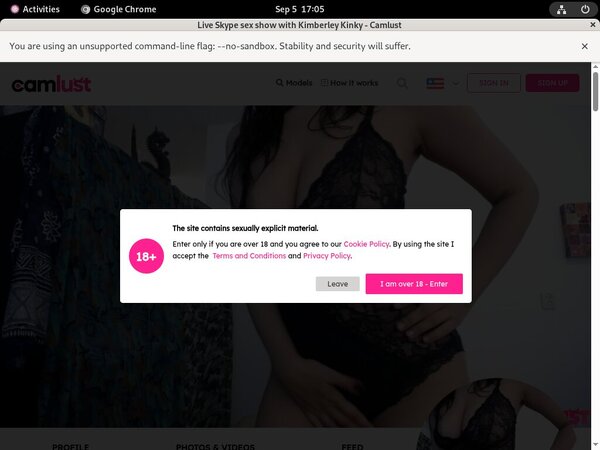 Kimberley Kinky Free Trial Deal