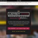 Ladyboy Vice Trial Membership