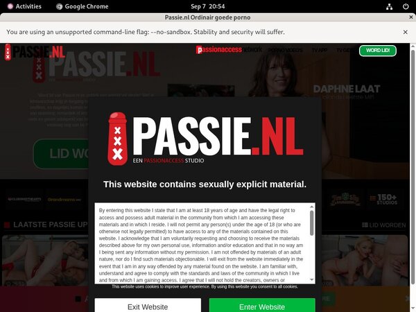 Passie Account Login