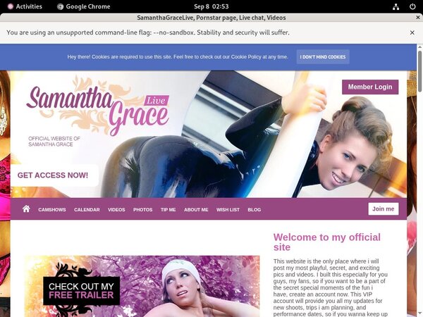 SamanthaGraceLive Users