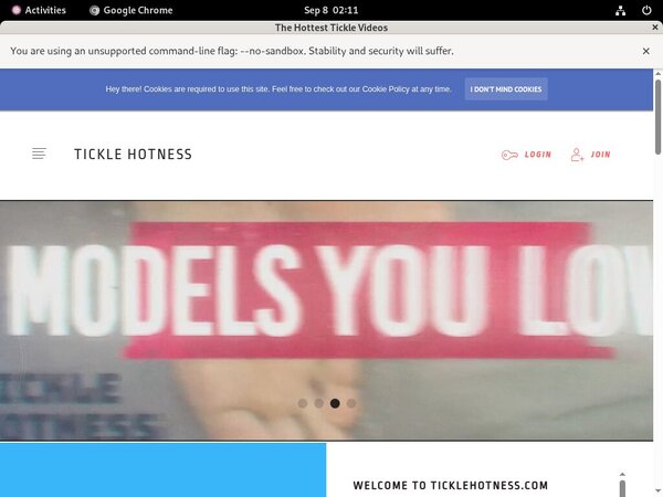 Ticklehotness.com Free Logins