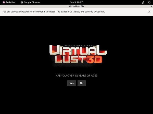 Virtuallust 3D Account Login