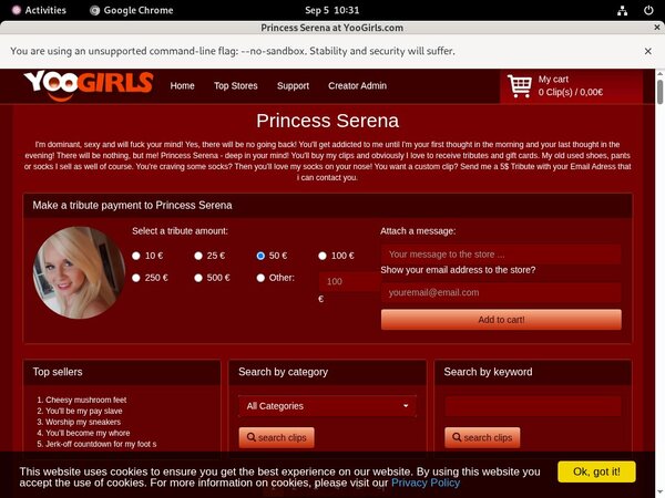 Yoogirls.com Password Site