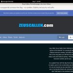 Zeus Callen Account