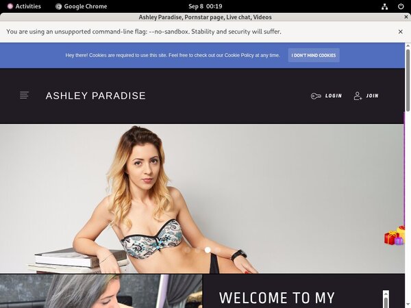 Ashleyparadise.modelcentro.com Orgasm