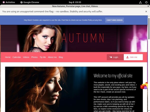 Autumn Model Autumn Model