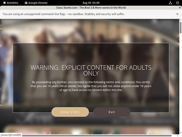 Class-3some.com Discount Pass