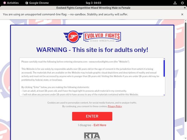 Evolved Fights Discount Id