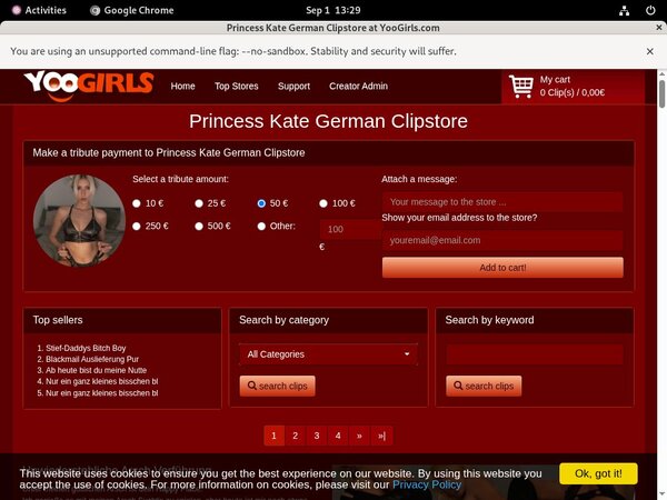 Free Princess Kate German Account New