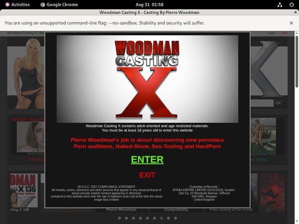 Free Woodmancastingx.com Account Logins