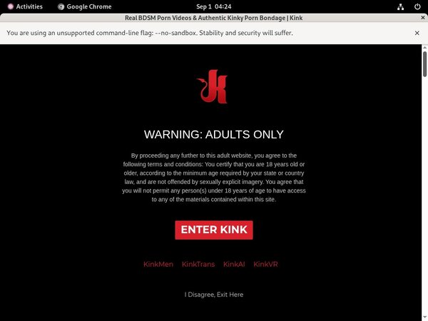 Kink Unlimited Active Password