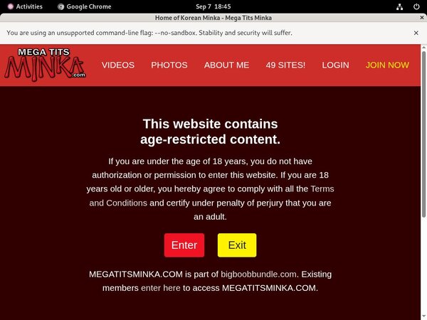 Megatitsminka Sign Up