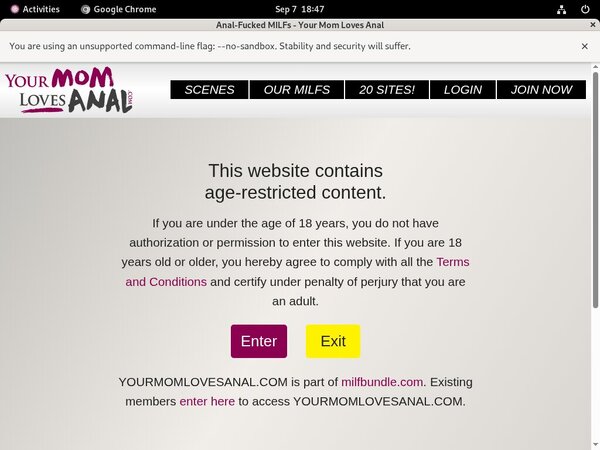 Password For Your Mom Loves Anal