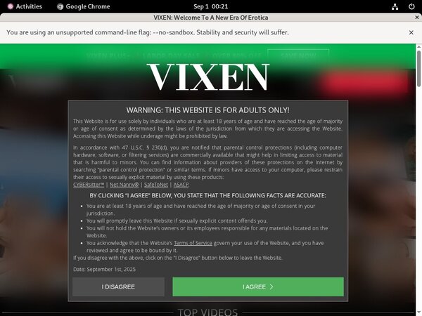 Vixen.com With Free Trial