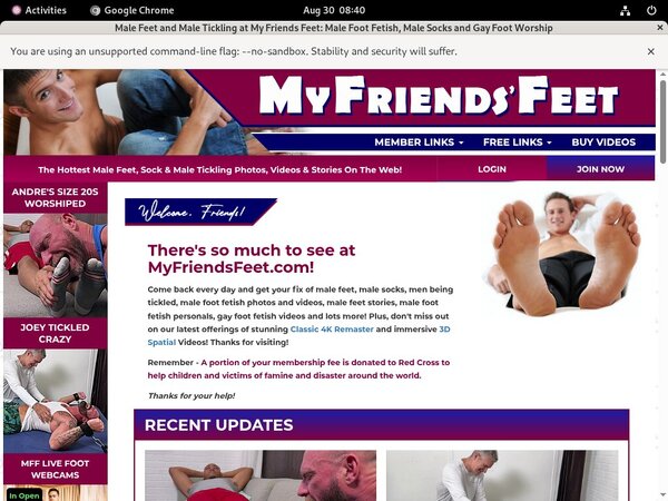 Feet Friends My Sex