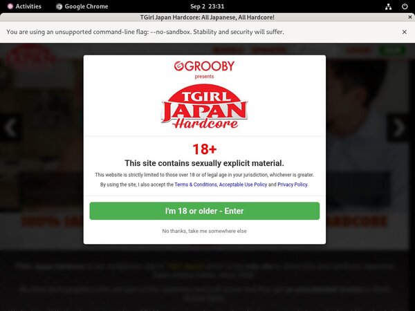 TGirl Japan Hardcore Lifetime Membership