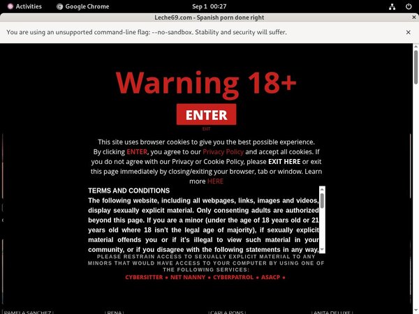 Leche 69 User Pass